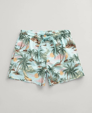 GANT Hawaii Print Swim Short